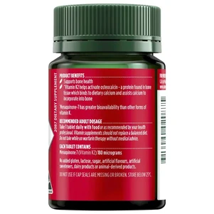 (PRE ORDER) Nature's Own K2 180mcg 60 Tablets shelf life 2yrs